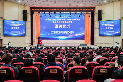 2022年安徽省经济和信息化行业职业技能大赛电子商务师赛项总决赛在我校成功举办